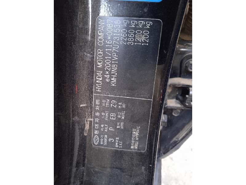 hyundai tucson (jm) del año 2009