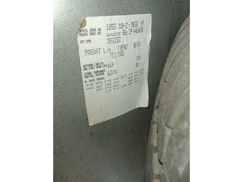 volkswagen passat berlina (3b3) del año 2003