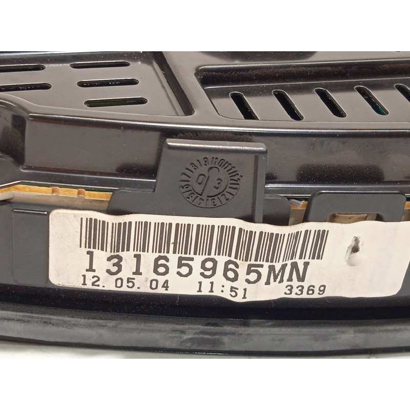 Recambio de cuadro instrumentos para opel vectra c berlina comfort referencia OEM IAM 13165965MN  13165965