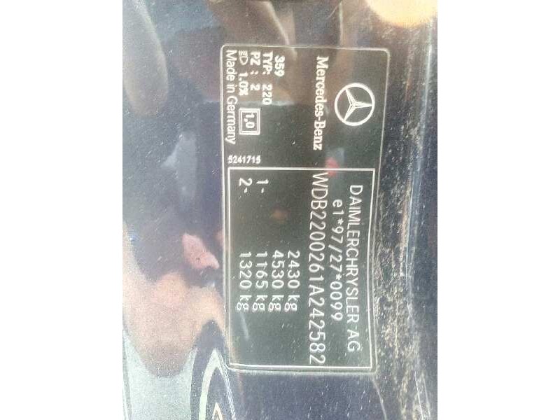 mercedes-benz clase s (w220) berlina del año 2001