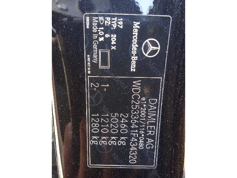 mercedes-benz clase glc coupe (bm 253)(6.2016) del año 2018