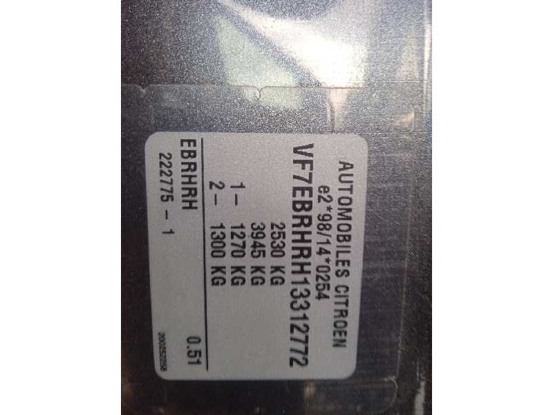 citroën c8 del año 2007