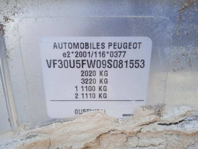 peugeot 3008 del año 2009