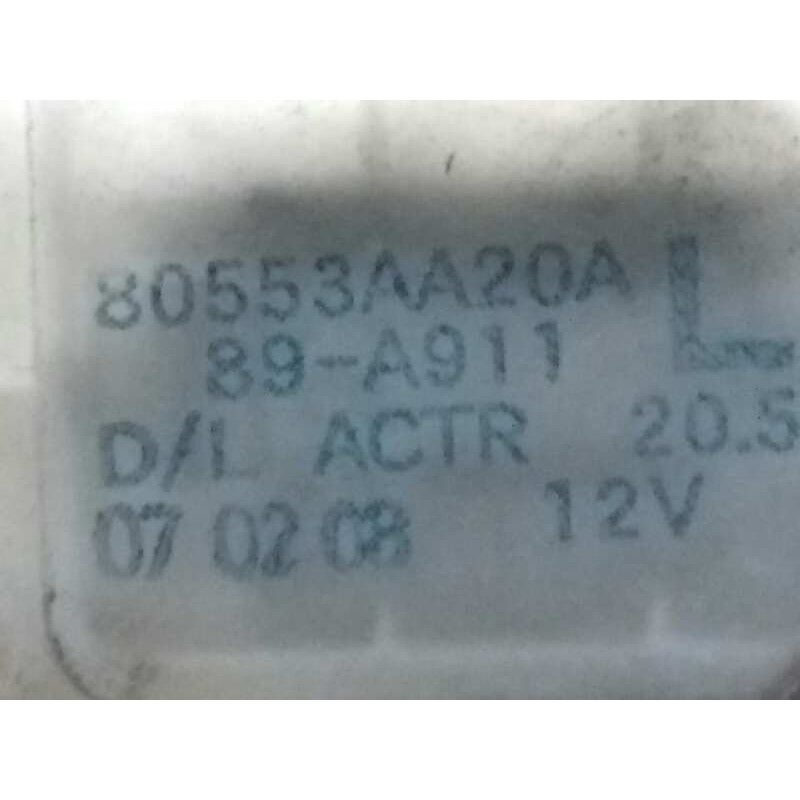 Recambio de cerradura puerta delantera izquierda para renault maxity fg 130.35/45 referencia OEM IAM 80553AA20A  