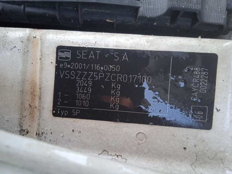 seat altea xl (5p5) del año 2011