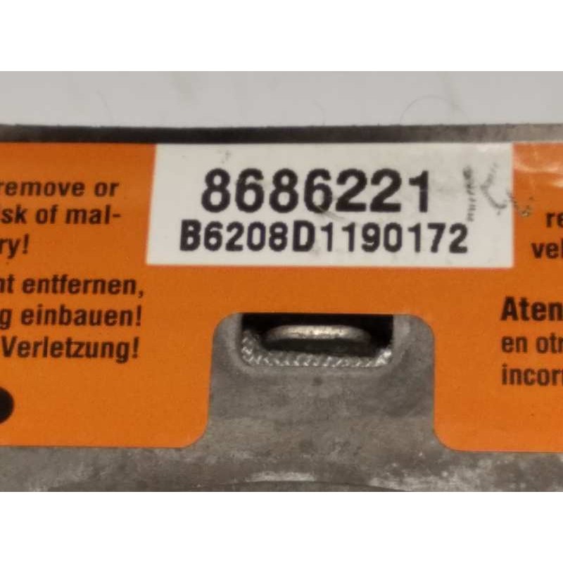 Recambio de airbag delantero izquierdo para volvo xc90 2.4 diesel cat referencia OEM IAM 8686221  