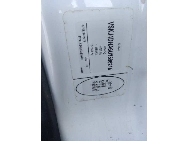 nissan primastar (x..) del año 2007