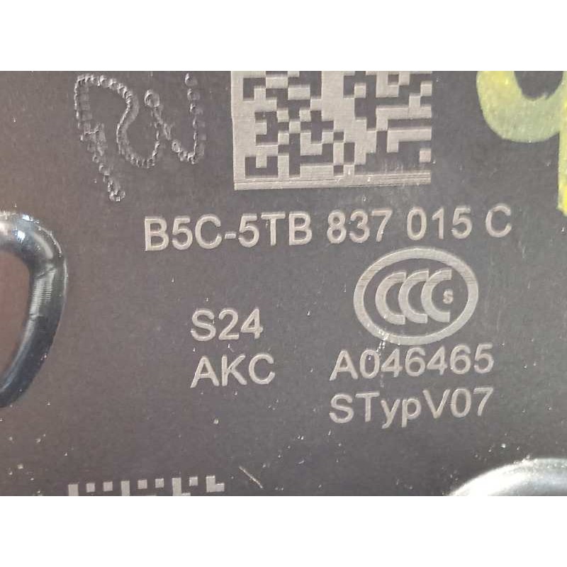 Recambio de cerradura puerta delantera izquierda para volkswagen t-roc advance referencia OEM IAM 5TB837015C  