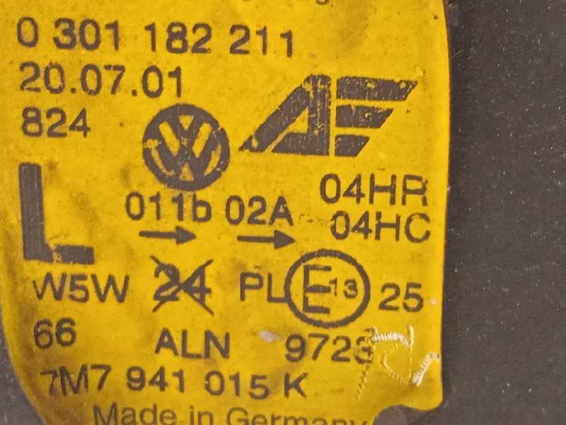 Recambio de faro izquierdo para seat alhambra (7v9) 1.9 tdi referencia OEM IAM 7M7941015K 7M7941015N 0301182211