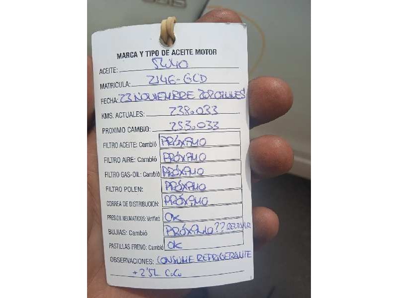 suzuki grand vitara jb (jt) del año 2008