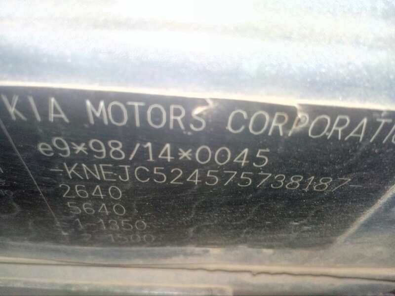 kia sorento del año 2007