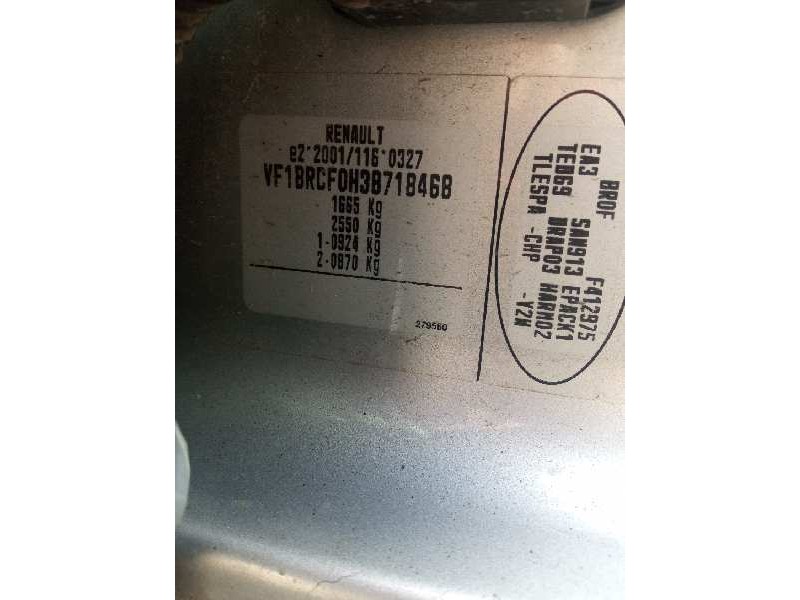 renault clio iii del año 2007