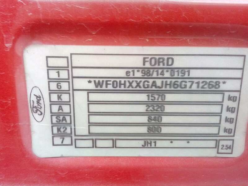 ford fiesta (cbk) del año 2007