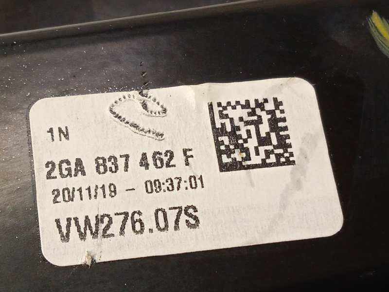 Recambio de elevalunas delantero derecho para volkswagen t-roc advance referencia OEM IAM 2GA837462F  5Q959801A