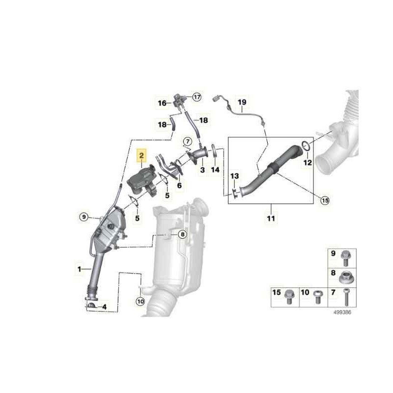 Recambio de valvula egr para bmw serie x3 (g01) xdrive20d referencia OEM IAM 8576810  11718576810