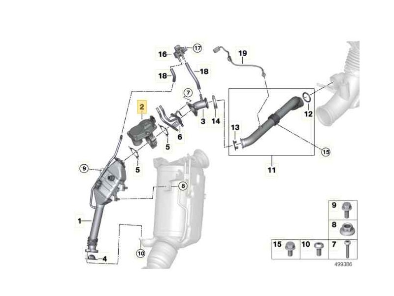 Recambio de valvula egr para bmw serie x3 (g01) xdrive20d referencia OEM IAM 8576810  11718576810
