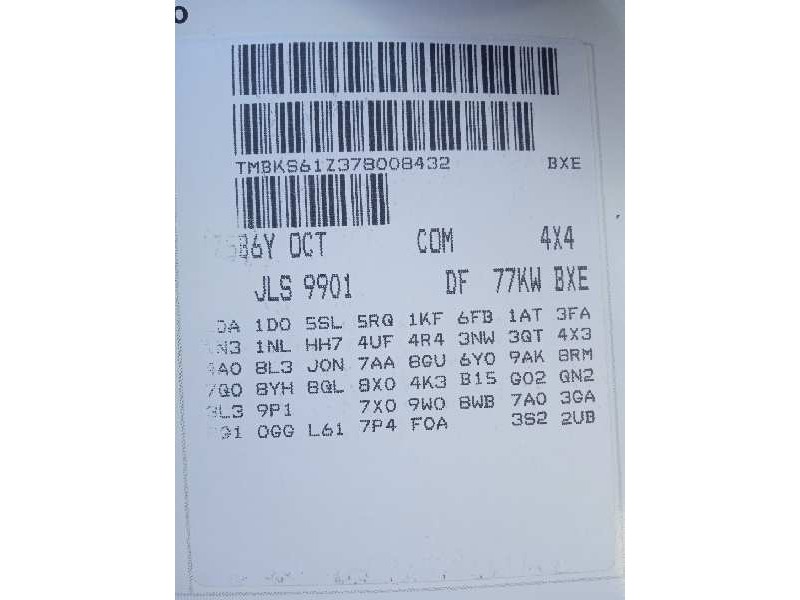 skoda octavia combi (1z5) del año 2006