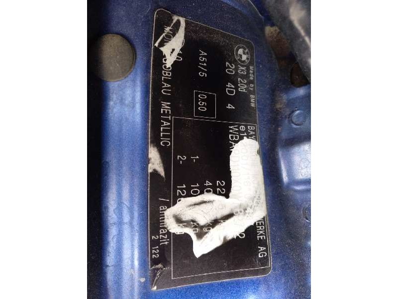 bmw x3 (e83) del año 2007