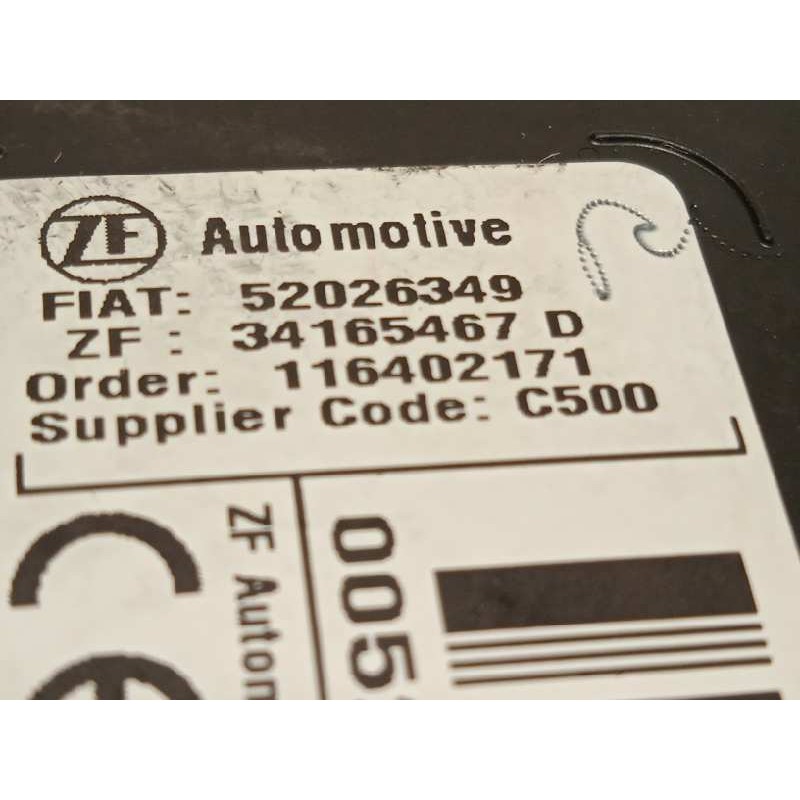 Recambio de airbag lateral derecho para fiat 500 x (334) lounge referencia OEM IAM 52026349  