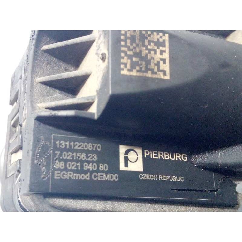 Recambio de valvula egr para peugeot partner kombi confort referencia OEM IAM 9802194080  70215626