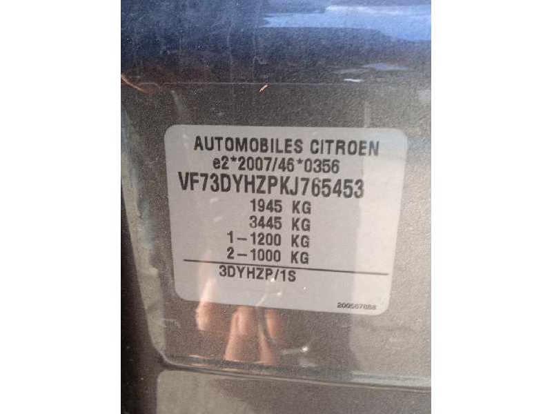 citroën c4 spacetourer del año 2019