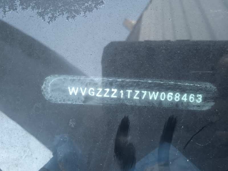 volkswagen touran (1t2) del año 2007