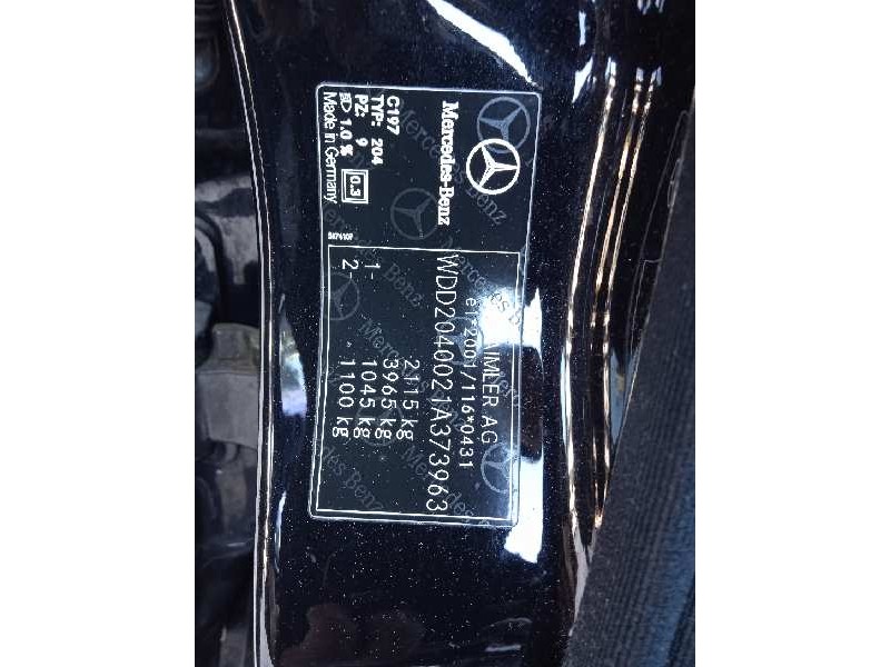 mercedes-benz clase c (w204) berlina del año 2010