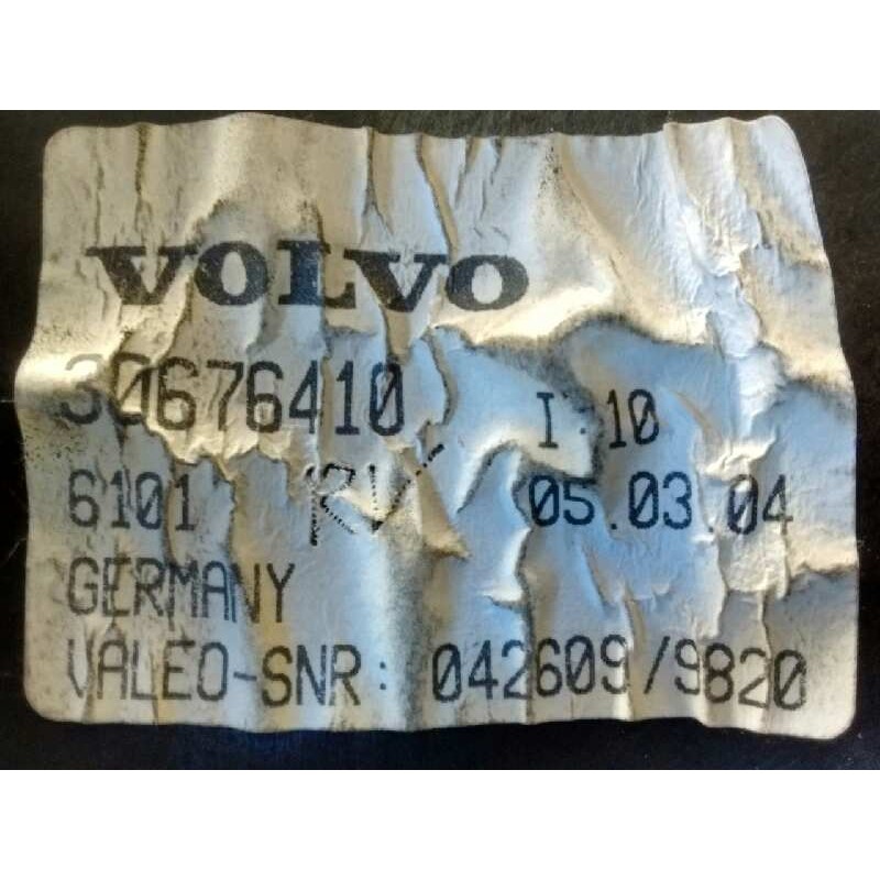 Recambio de motor calefaccion para volvo xc90 d5 (7 sitze) referencia OEM IAM 30676410  