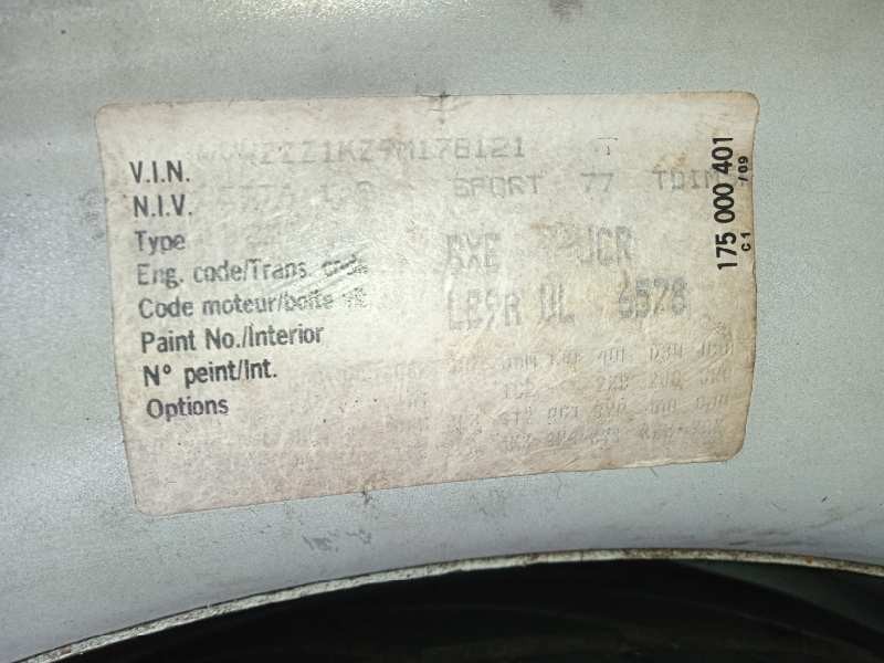 volkswagen jetta (1k2) del año 2009