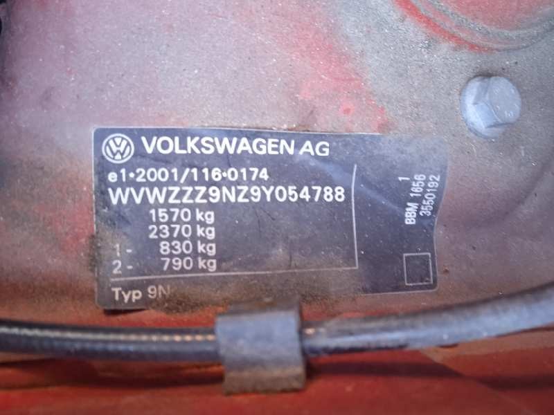 volkswagen polo (9n3) del año 2008