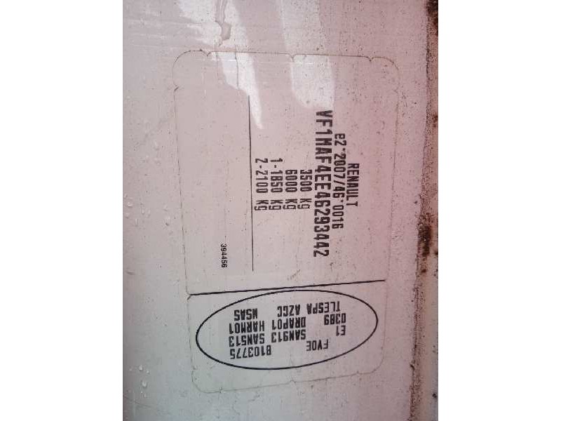 renault master kasten del año 2012