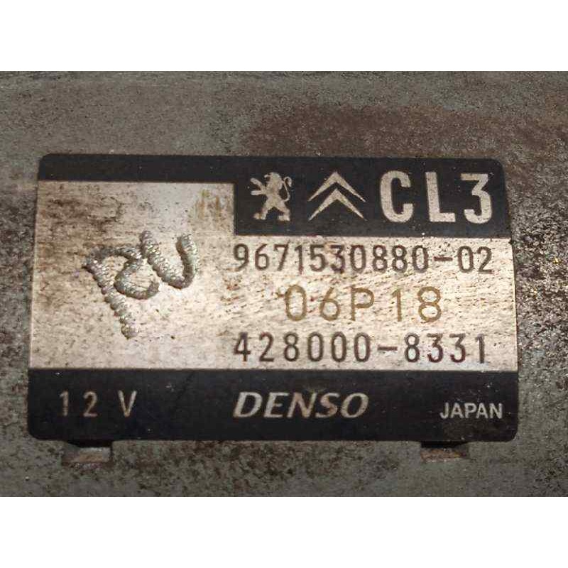 Recambio de motor arranque para citroën c3 tonic referencia OEM IAM 9671530880 9688477380 4280008331