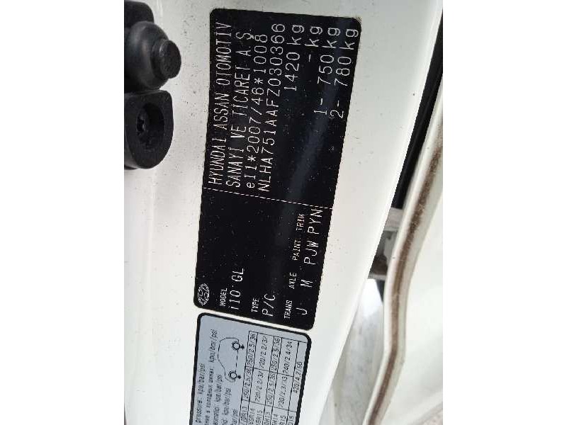 hyundai i10 del año 2014