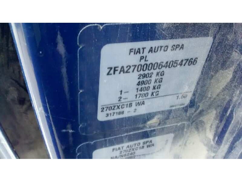 fiat scudo (270) del año 2007