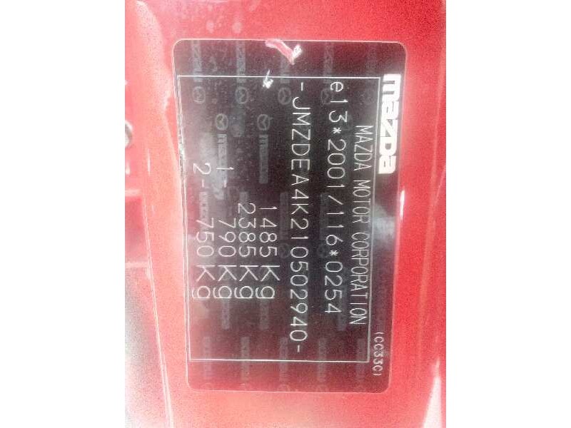 mazda 2 lim. (de) del año 2014