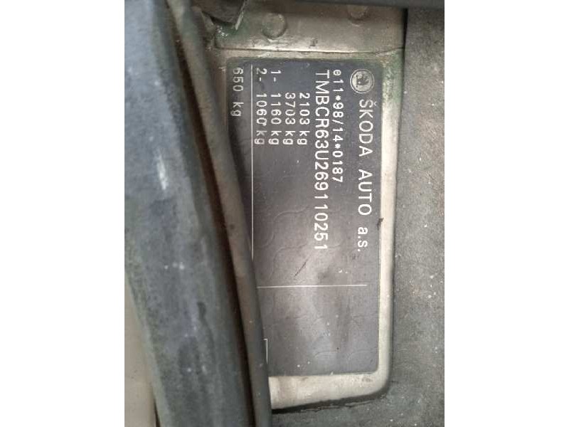 skoda superb (3u4) del año 2006