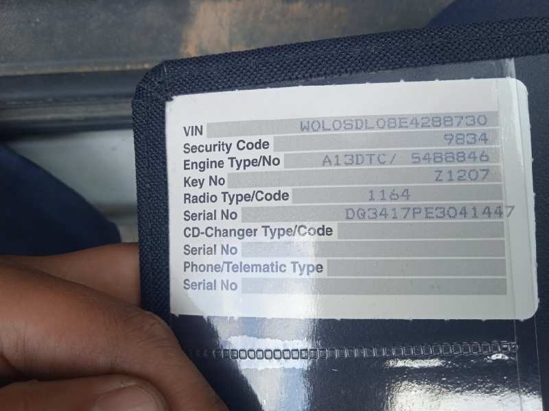 opel corsa d del año 2014