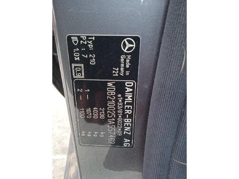 mercedes-benz clase e (w210) berlina diesel del año 1998