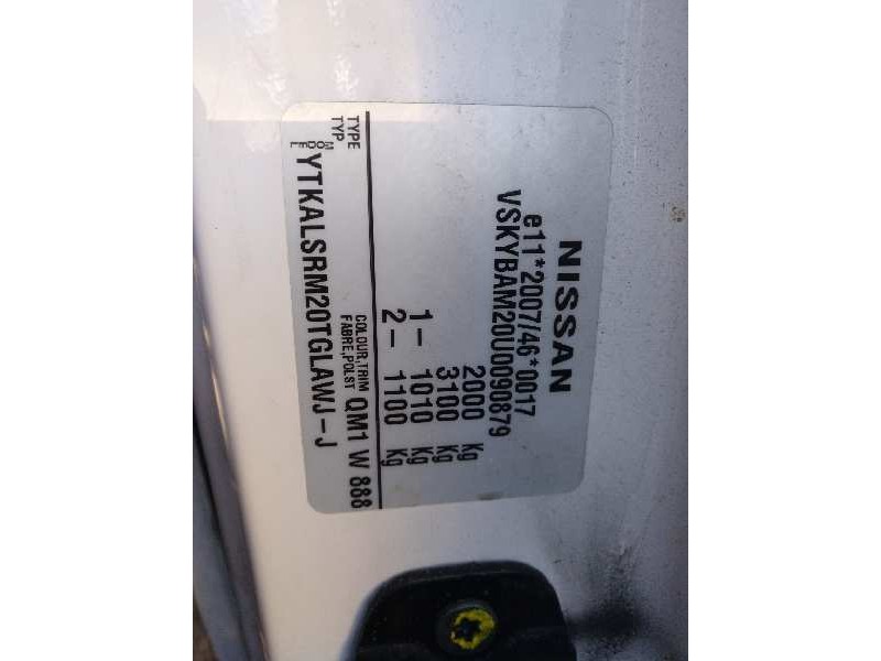 nissan nv 200 (m20) del año 2014