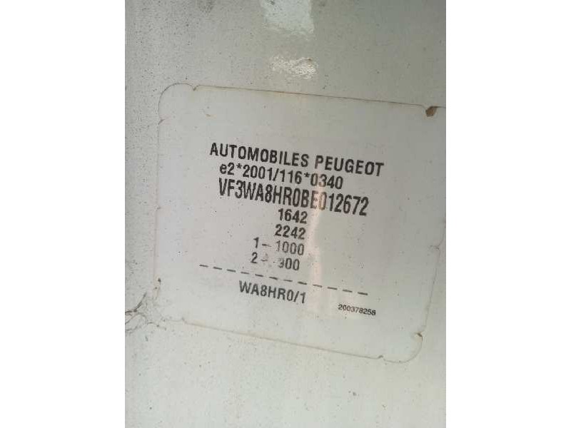 peugeot 207 del año 2011