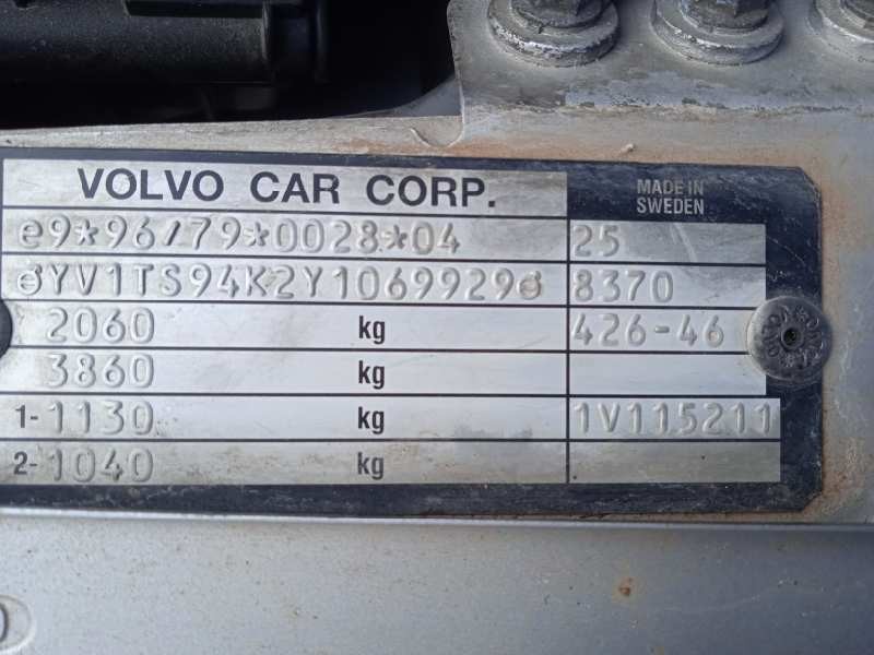 volvo s80 berlina del año 1999