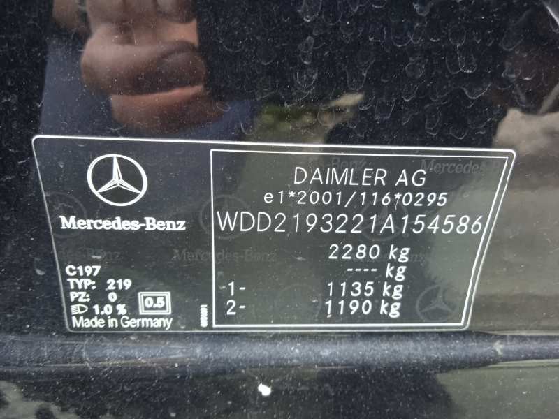 mercedes-benz clase cls (w219) del año 2008