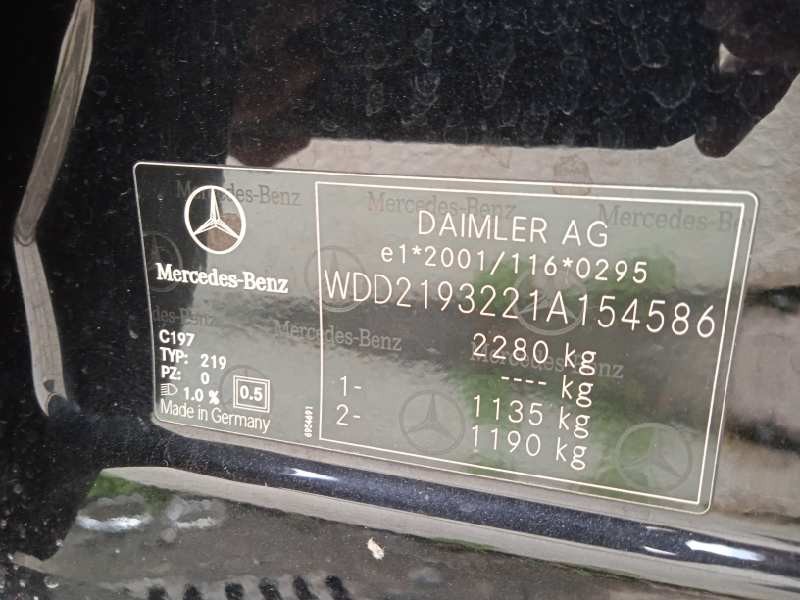 mercedes-benz clase cls (w219) del año 2008