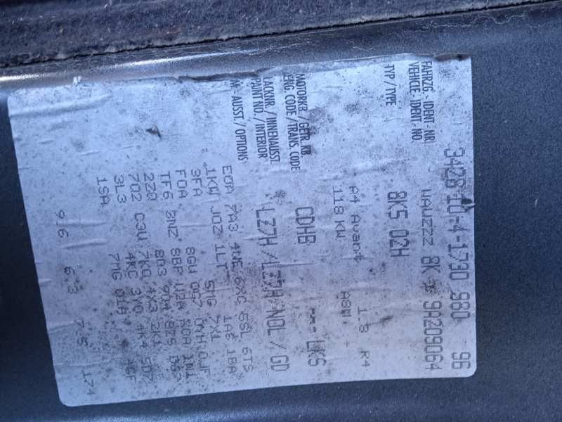 audi a5 coupe (8t) del año 2009