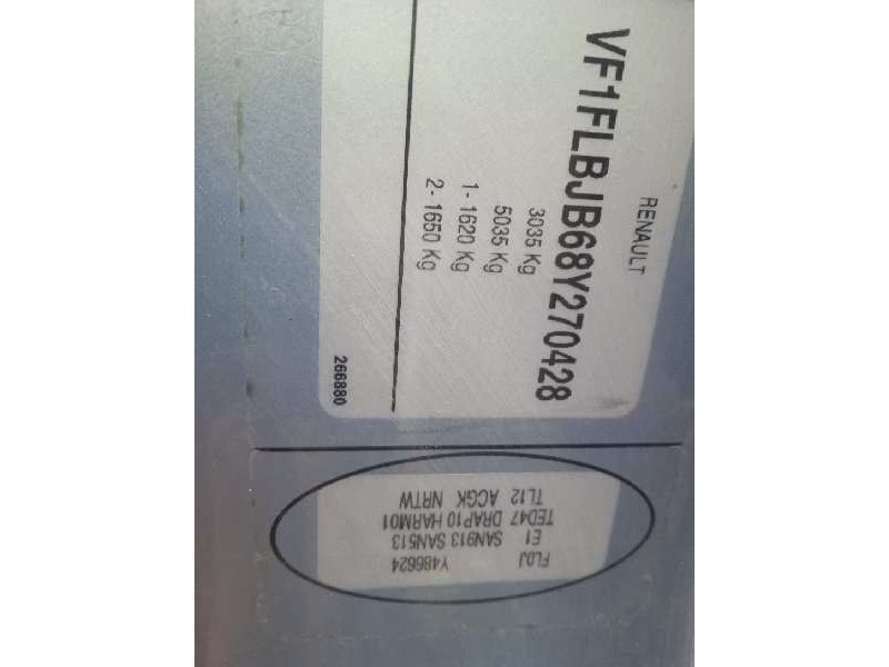 renault trafic caja cerrada (ab 4.01) del año 2008