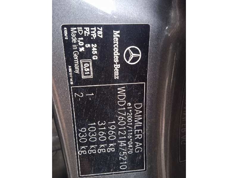 mercedes-benz clase a (w176) del año 2016