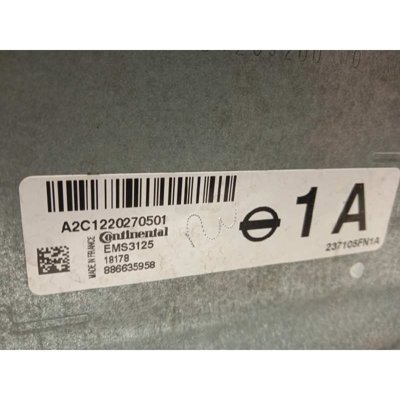 Recambio de centralita motor uce para nissan micra v (k14) acenta referencia OEM IAM 237105FN1A  