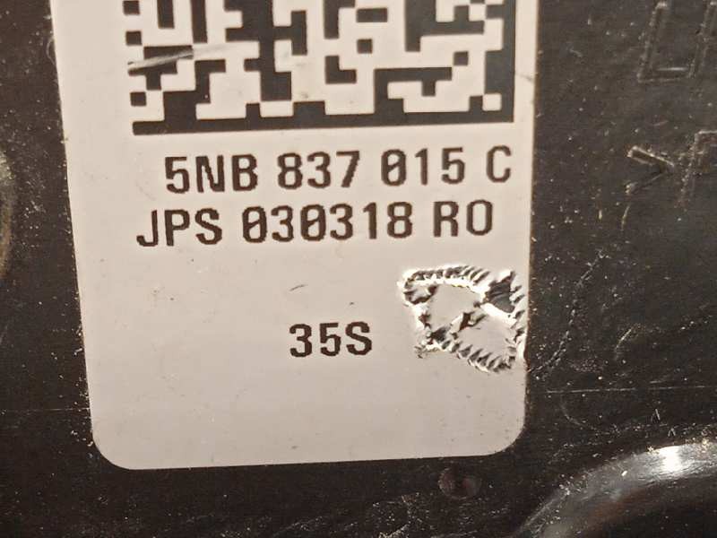 Recambio de cerradura puerta delantera izquierda para volkswagen tiguan sport 4motion bmt referencia OEM IAM 5NB837015C  