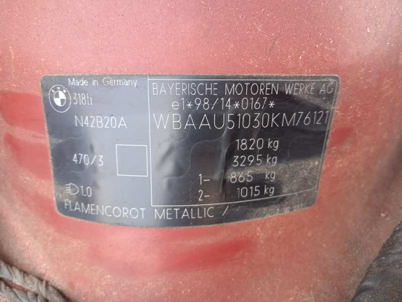 bmw serie 3 compact (e46) del año 2003