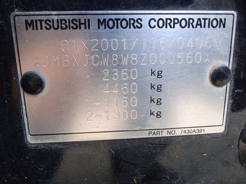 mitsubishi outlander (cw0) del año 2008